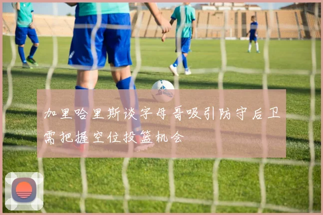 加里哈里斯谈字母哥吸引防守后卫需把握空位投篮机会