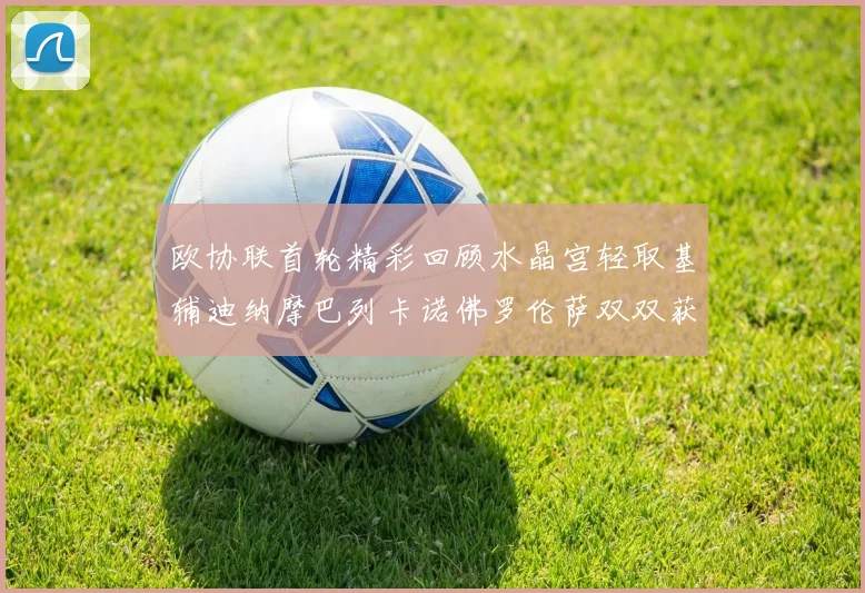 欧协联首轮精彩回顾水晶宫轻取基辅迪纳摩巴列卡诺佛罗伦萨双双获胜